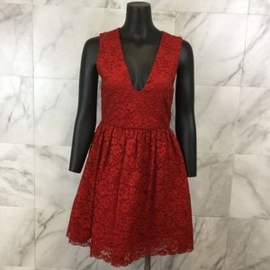 New! Alice & Olivia Kappa Lace Party Dress size 4